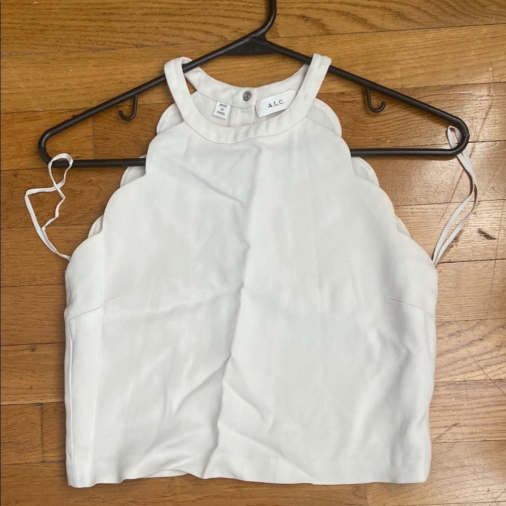 A.L.C. White Blouse